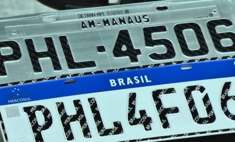 Saiba o significado das letras da placa Mercosul